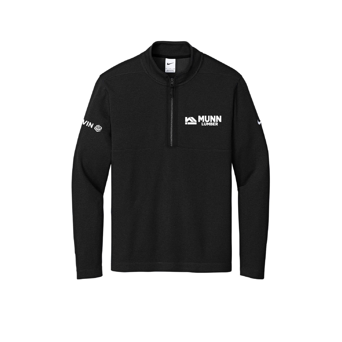 Textured 1/2-Zip Cover-Up - Unisex