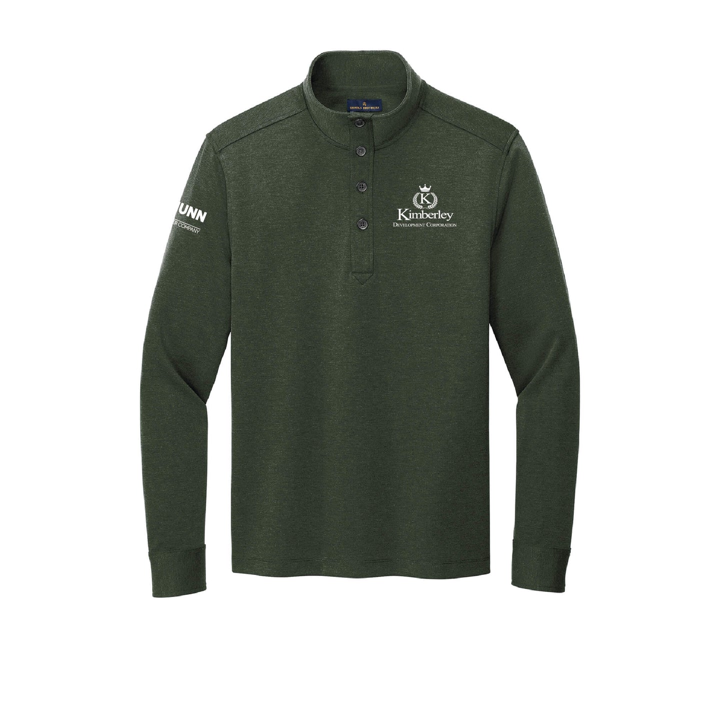 Kimberley Development: Brooks Brothers Mid-Layer Stretch 1/2-Button - Unisex