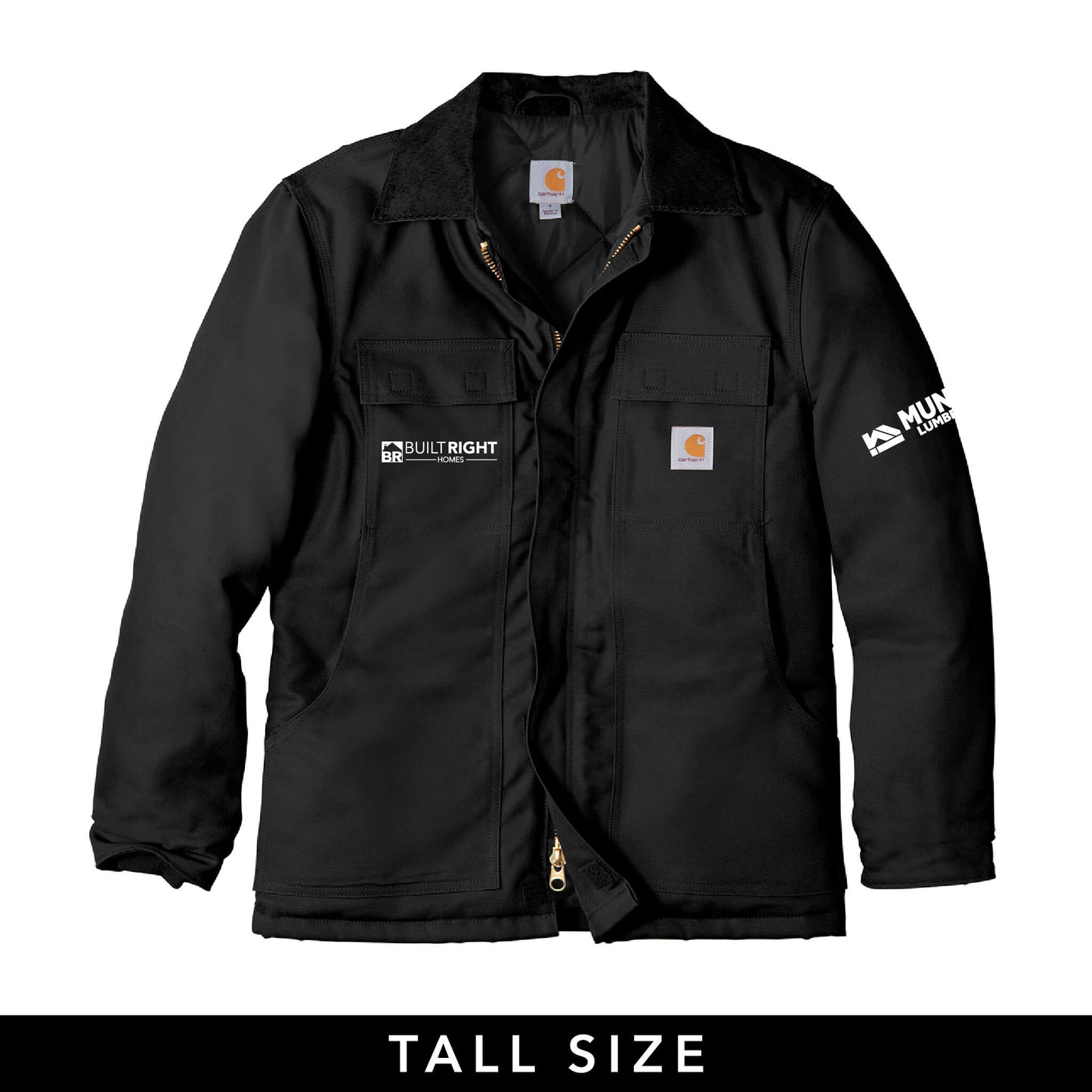Built Right Homes - Carhartt Duck Traditional Coat - Adult-Soft and Spun Apparel Orders