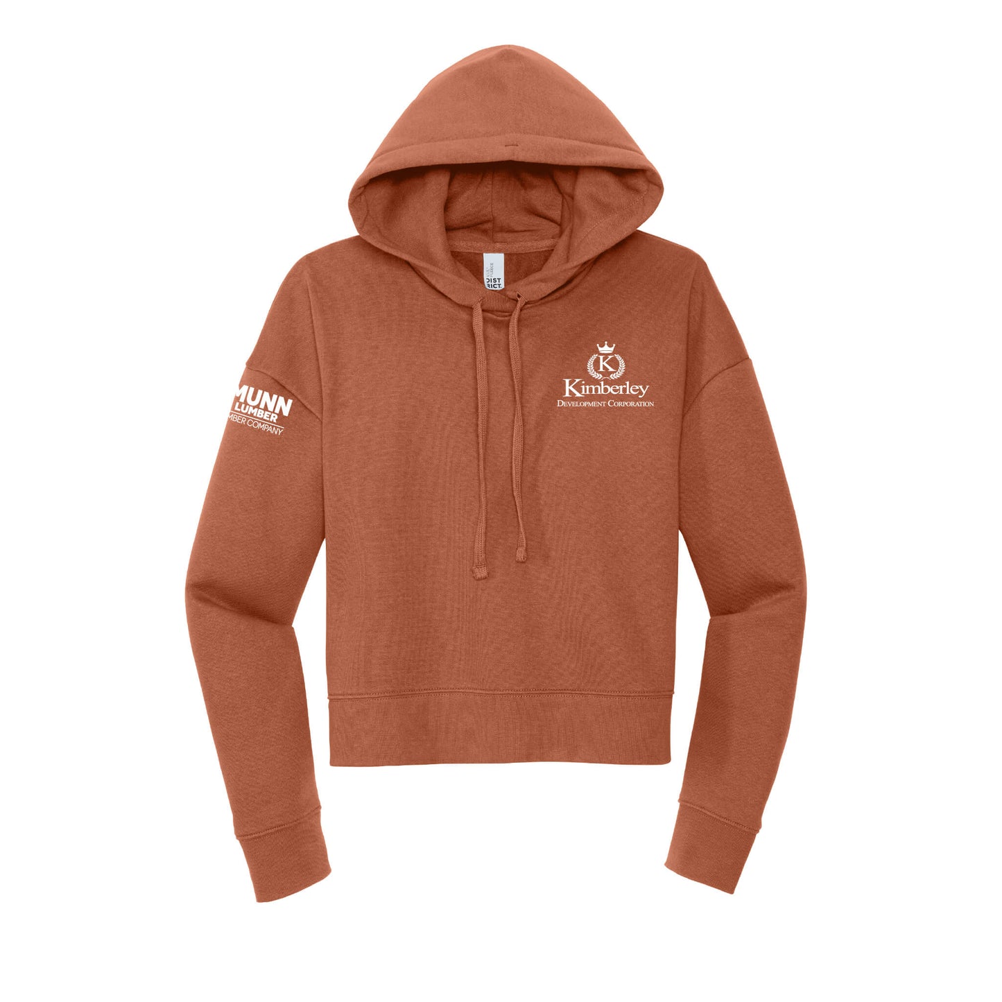 District V.I.T Fleece Hoodie - Ladies-Soft and Spun Apparel Orders