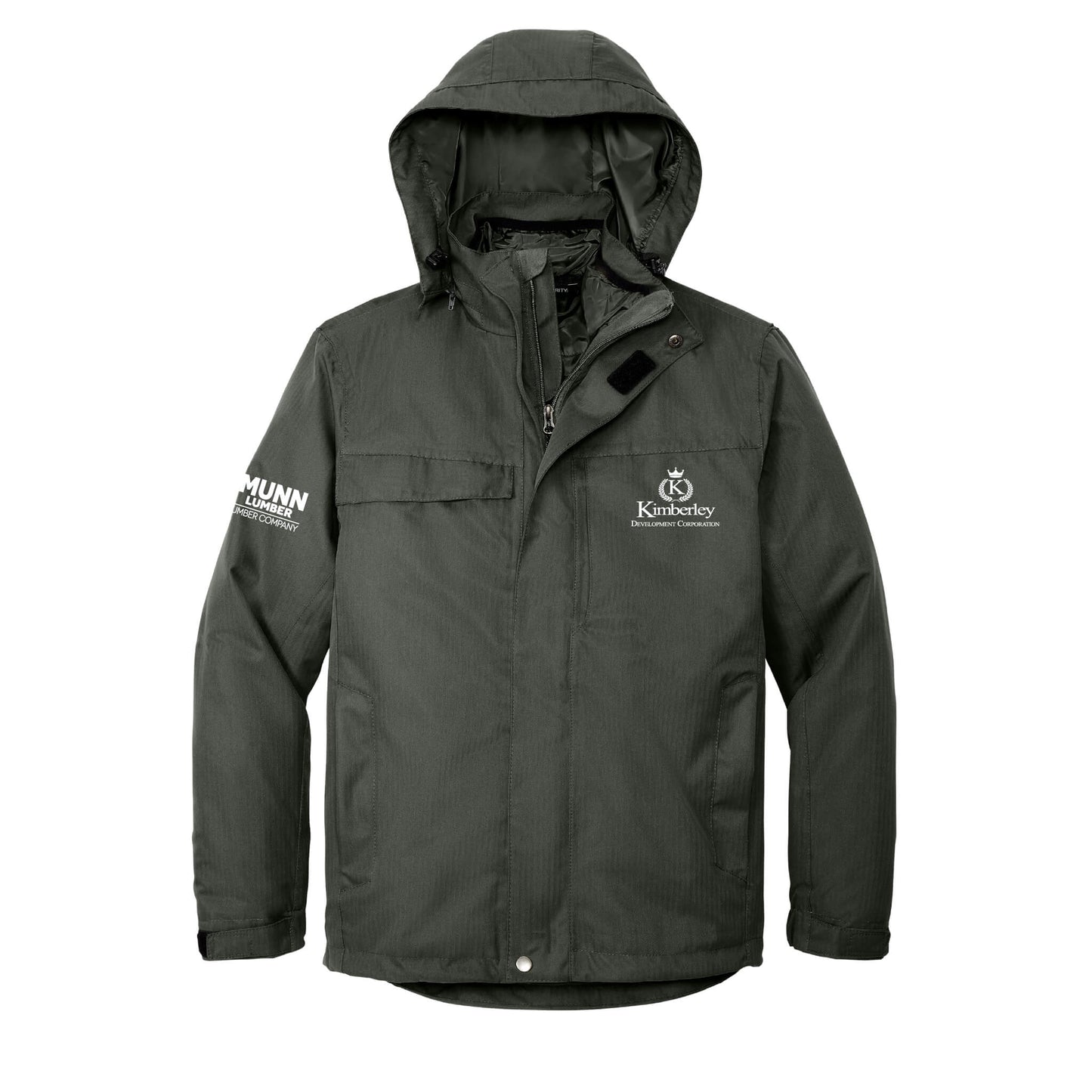 Port Authority Herringbone 3-in-1 Parka - Adult-Soft and Spun Apparel Orders