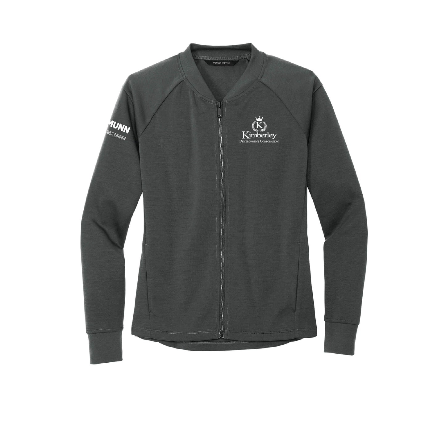 Kimberley Development: Mercer+Mettle Double-Knit Bomber - Womens