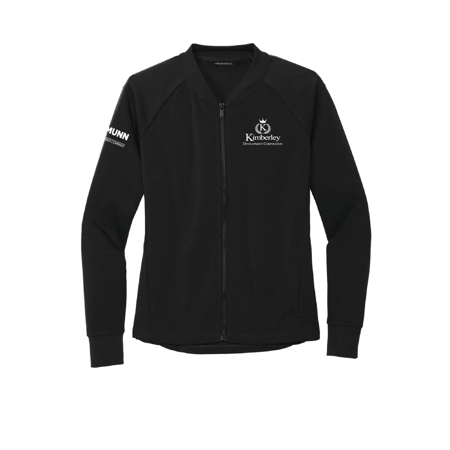 Kimberley Development: Mercer+Mettle Double-Knit Bomber - Womens