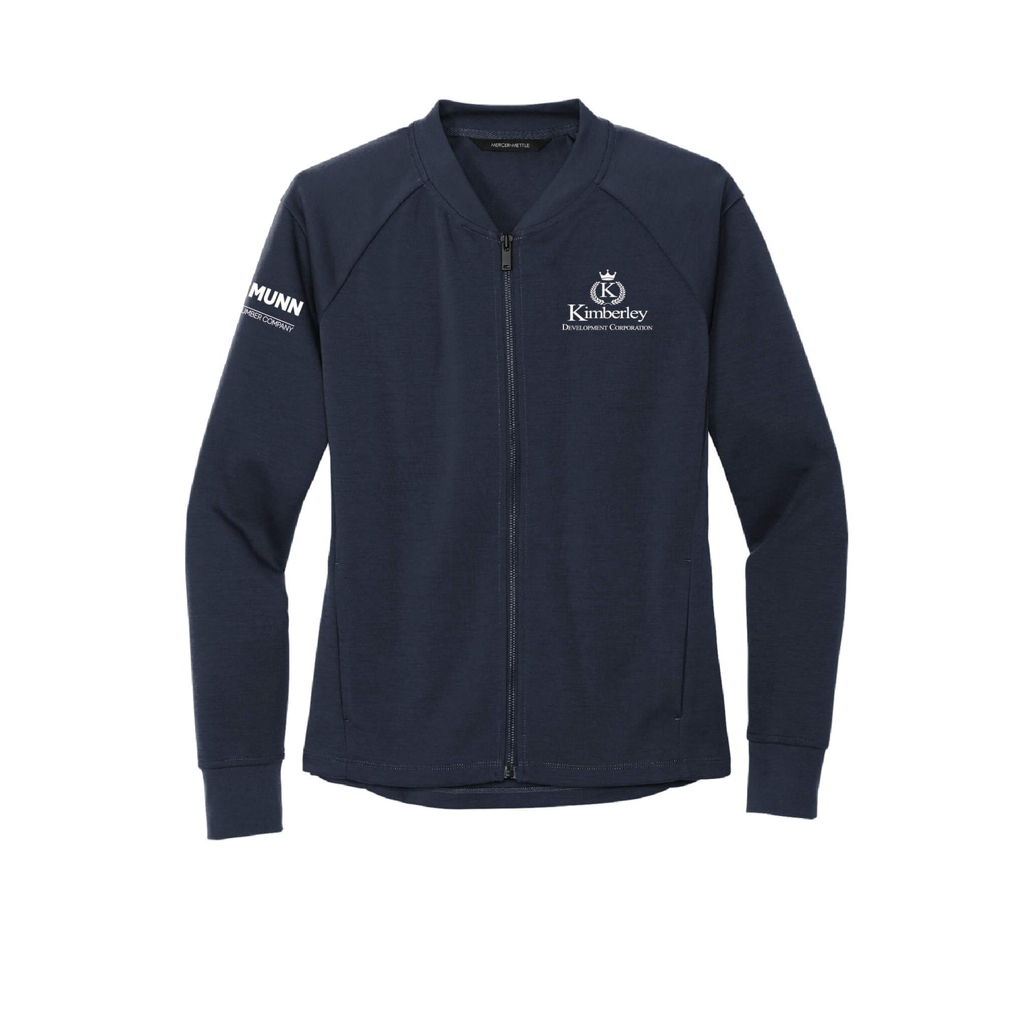 Kimberley Development: Mercer+Mettle Double-Knit Bomber - Womens