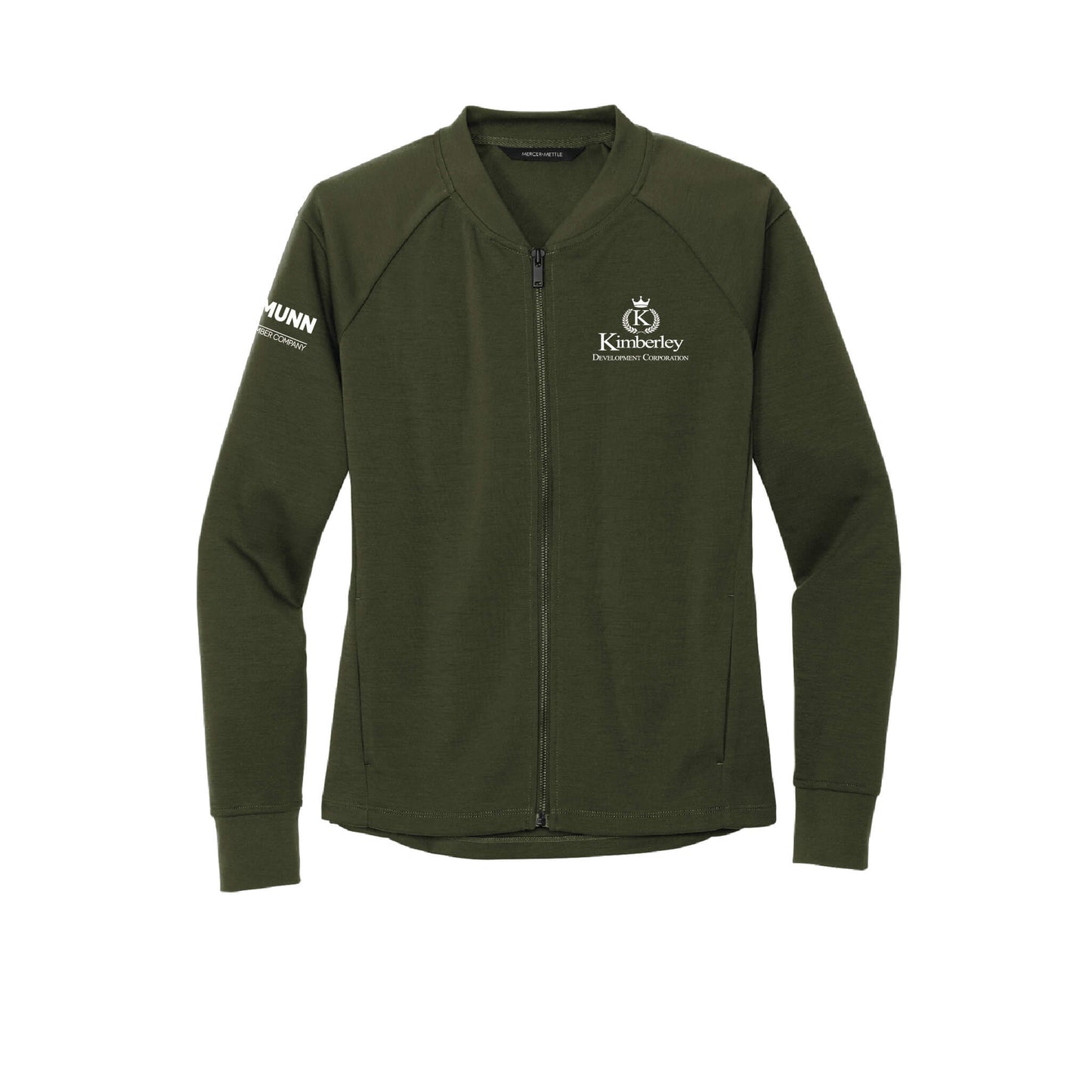 Kimberley Development: Mercer+Mettle Double-Knit Bomber - Womens