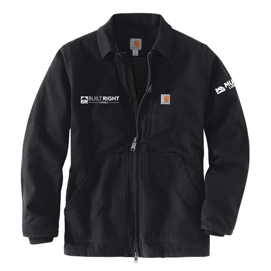 Built Right Homes - Carhartt Sherpa-Lined Coat - Adult-Soft and Spun Apparel Orders